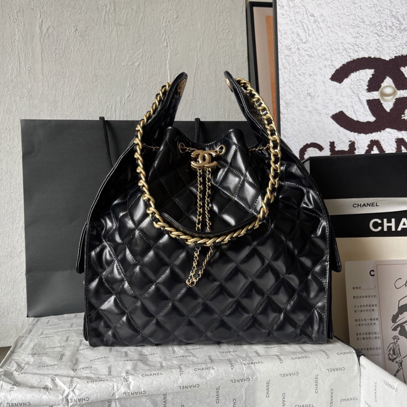 Ch*el top handle bags